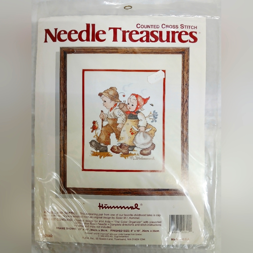 Vintage Hummel Hansel and Gretel Cross Stitch Kit